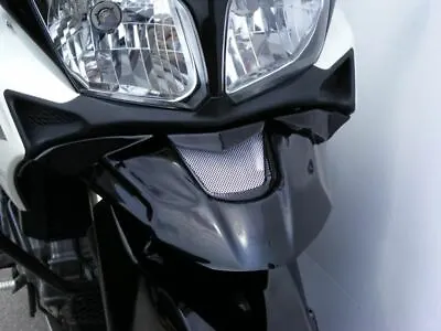 Suzuki DL650 V-Strom  2004>July 2011 Gloss Black-Silver Mesh ABS Beak By Powerbr • $151.44